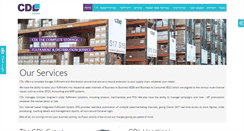 Desktop Screenshot of cdllogistics.com